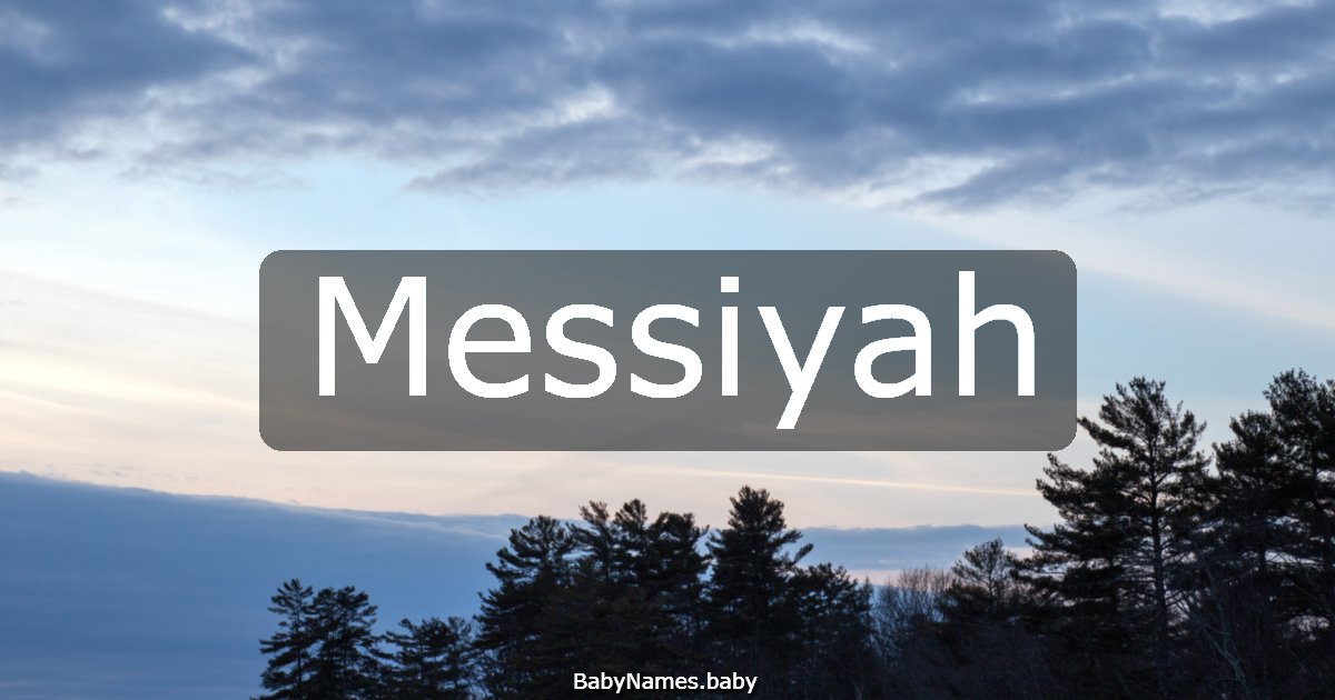 Messiyah