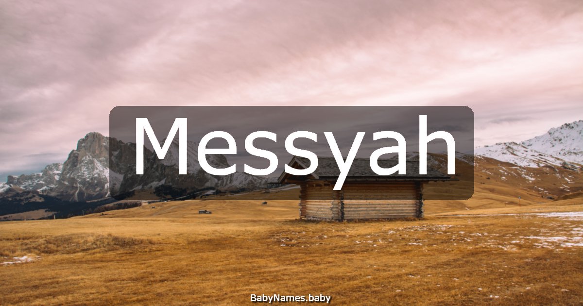 Messyah