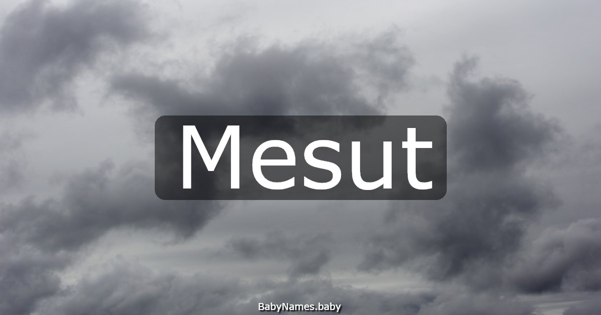 Mesut