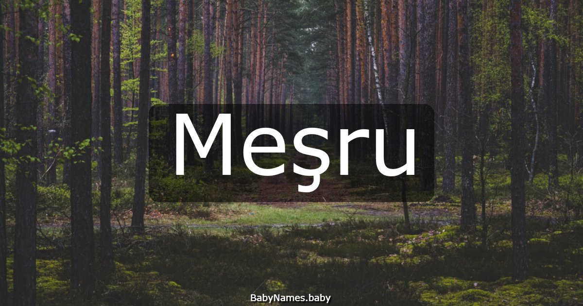 Meşru