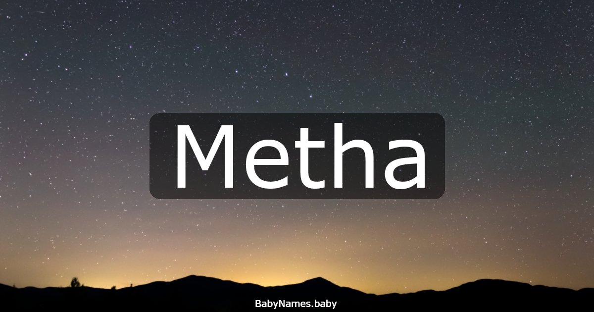 Metha