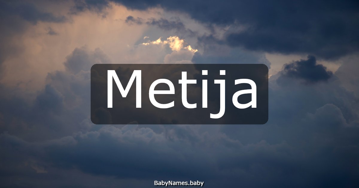 Metija