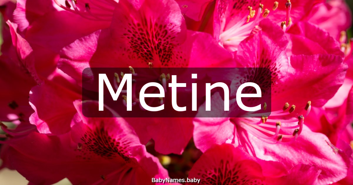 Metine