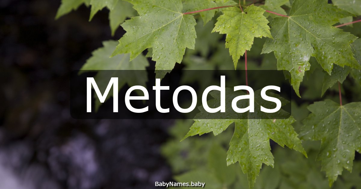 Metodas