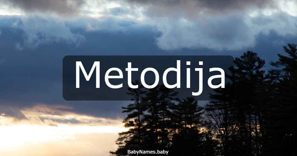 Metodija