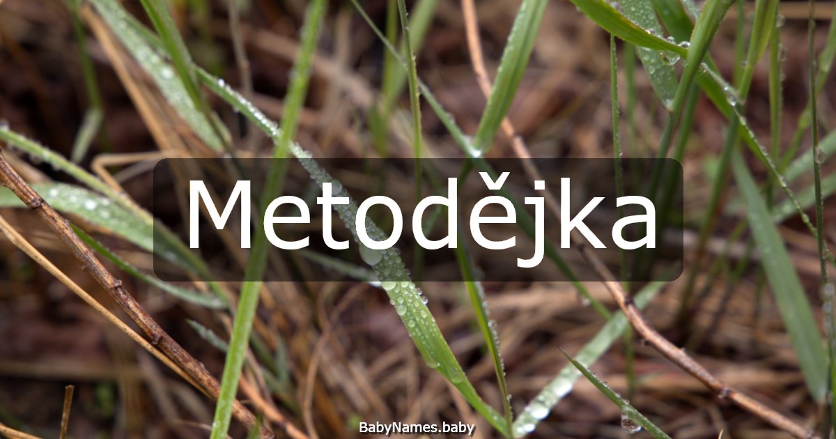Metodějka