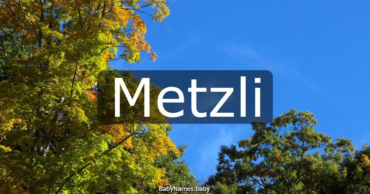 Metzli