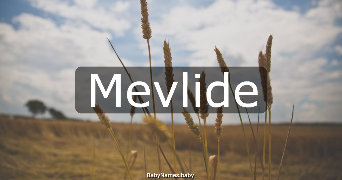 Mevlide
