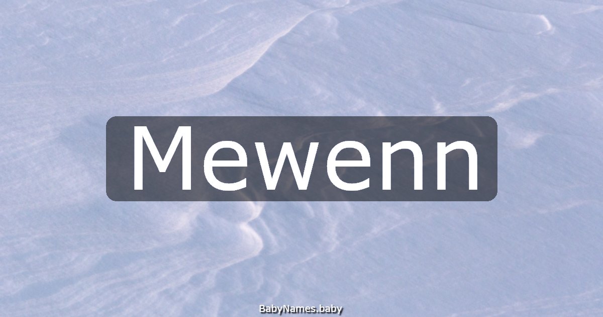 Mewenn