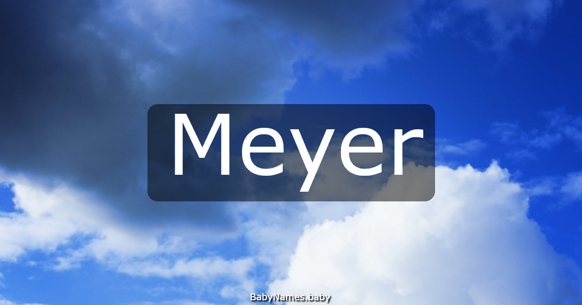 Meyer