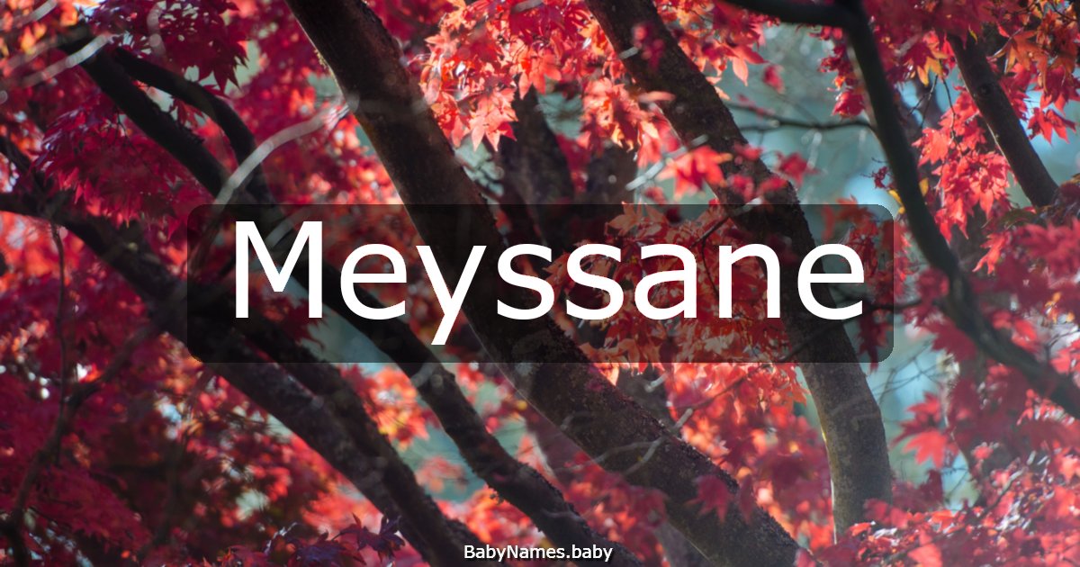 Meyssane