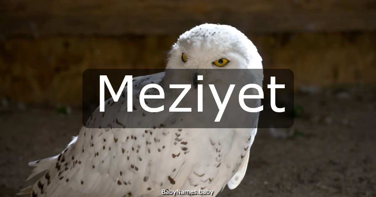 Meziyet