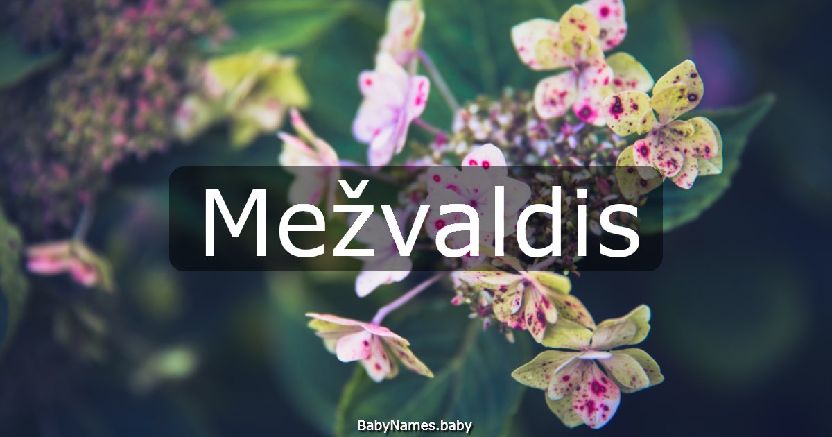 Mežvaldis