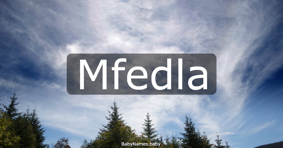 Mfedla