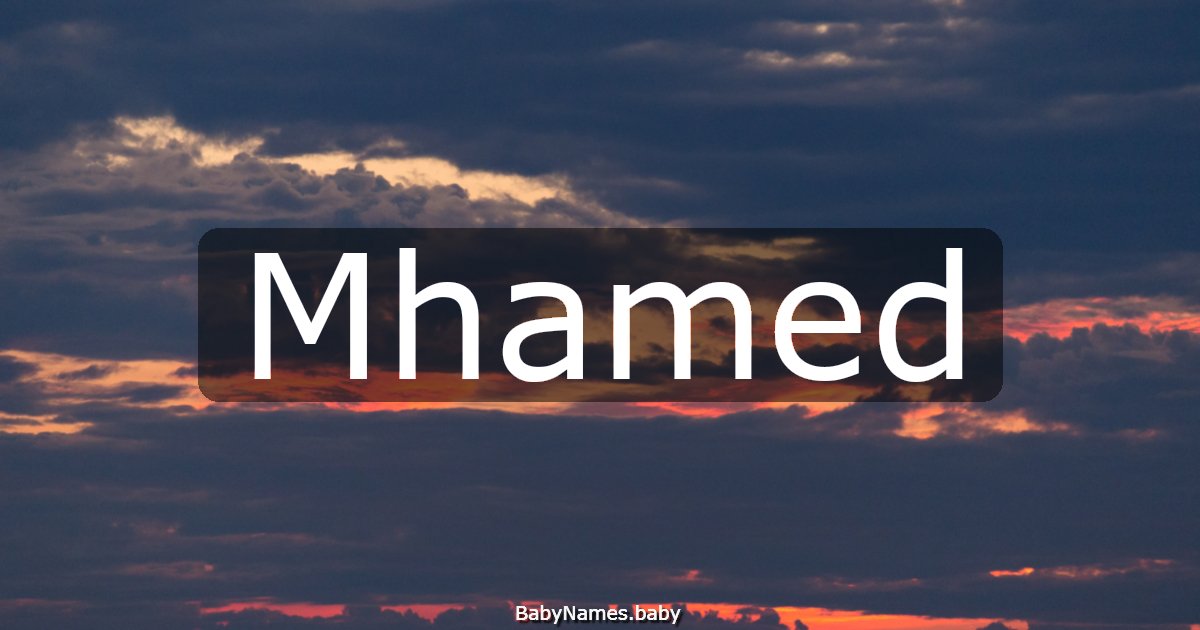 Mhamed