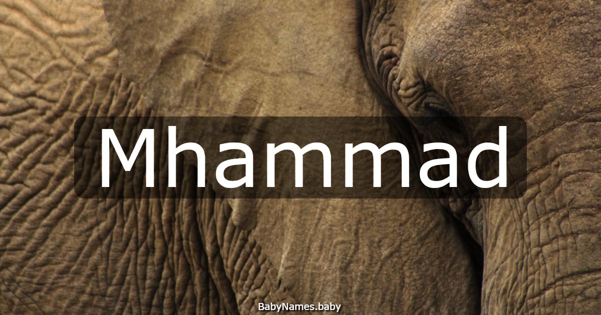 Mhammad