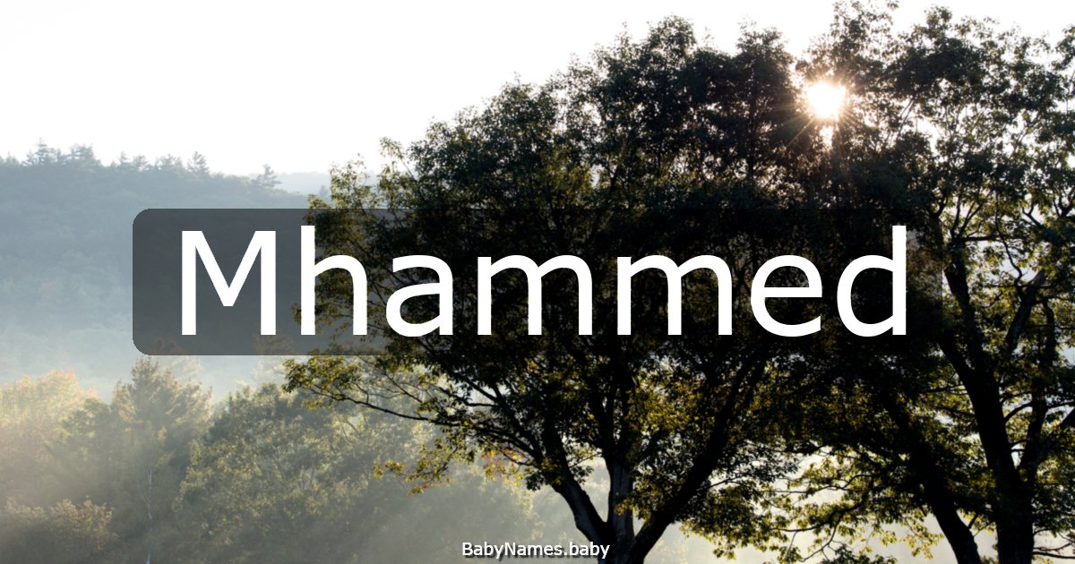 Mhammed