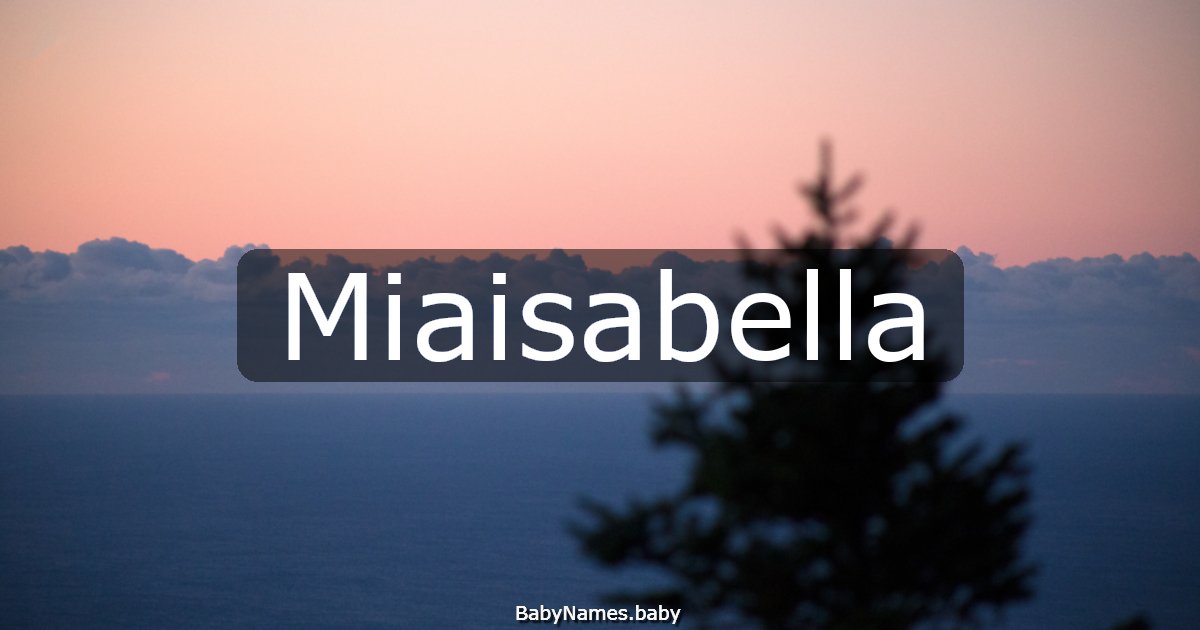 Miaisabella