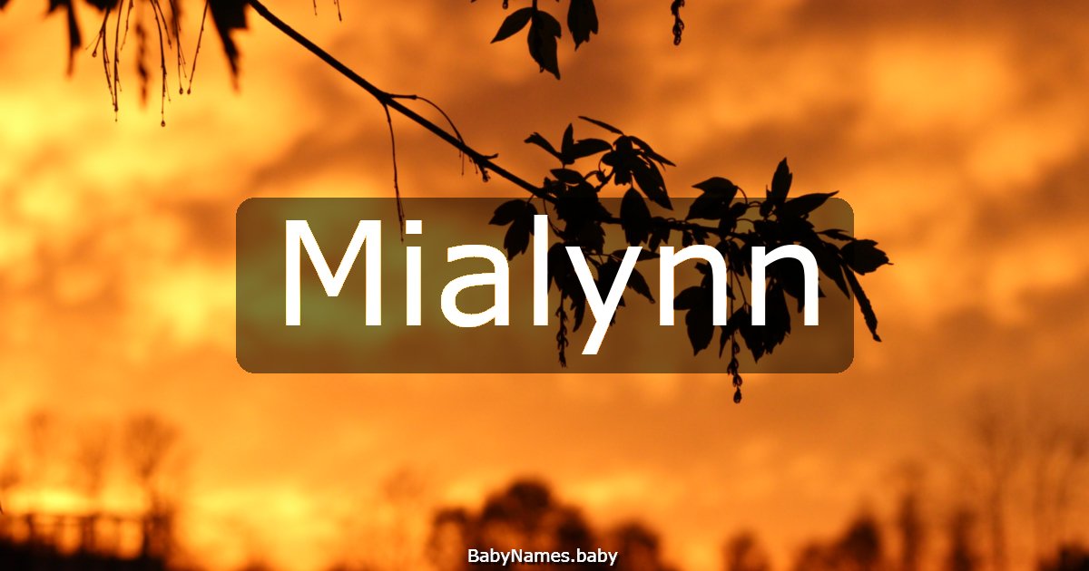 Mialynn