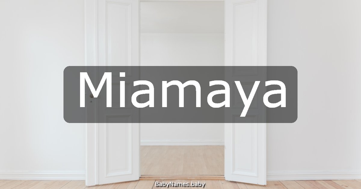 Miamaya