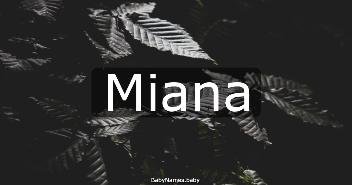 Miana