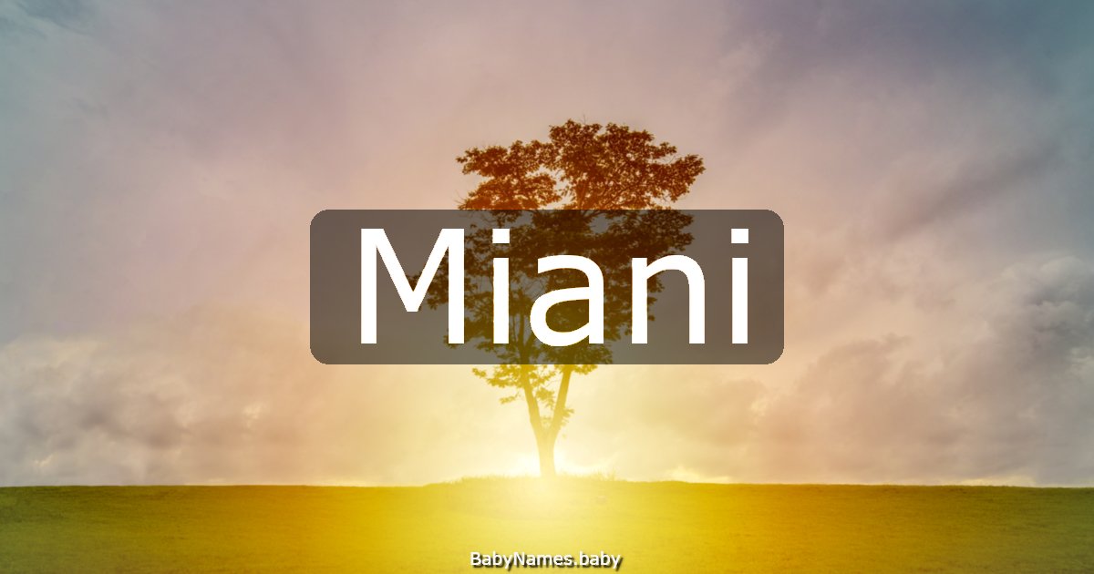 Miani