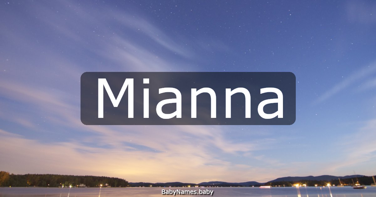 Mianna