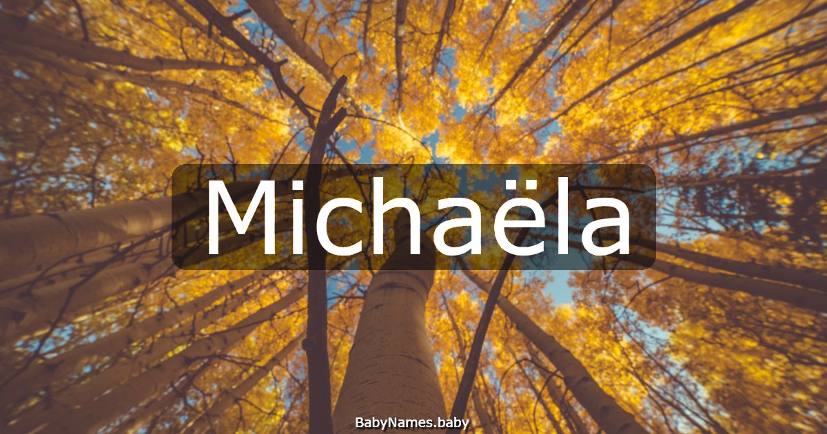 Michaëla