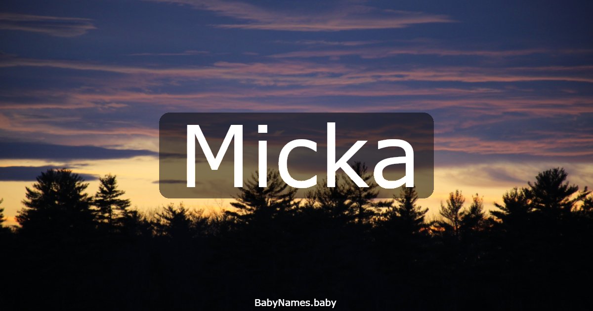 Micka