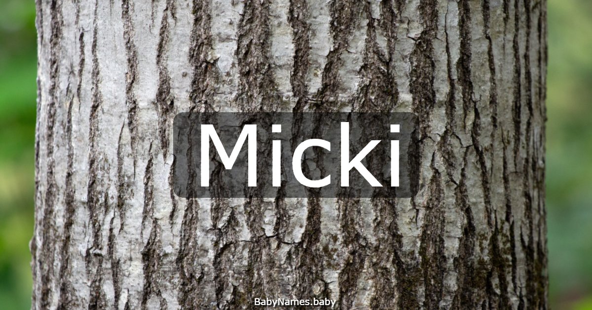 Micki