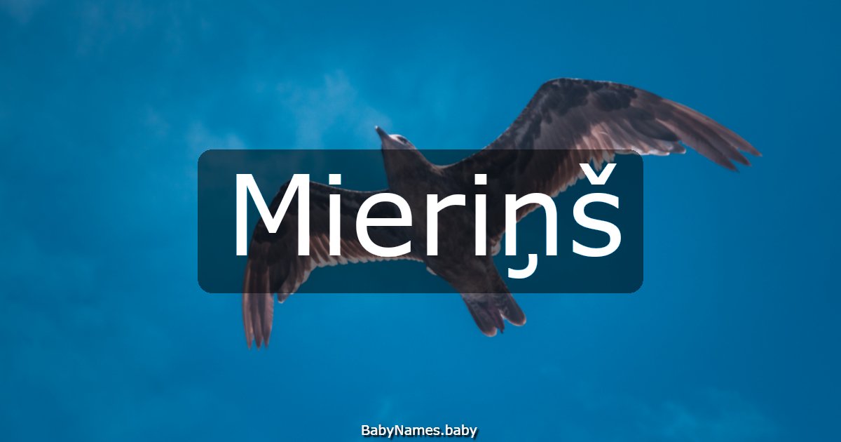 Mieriņš