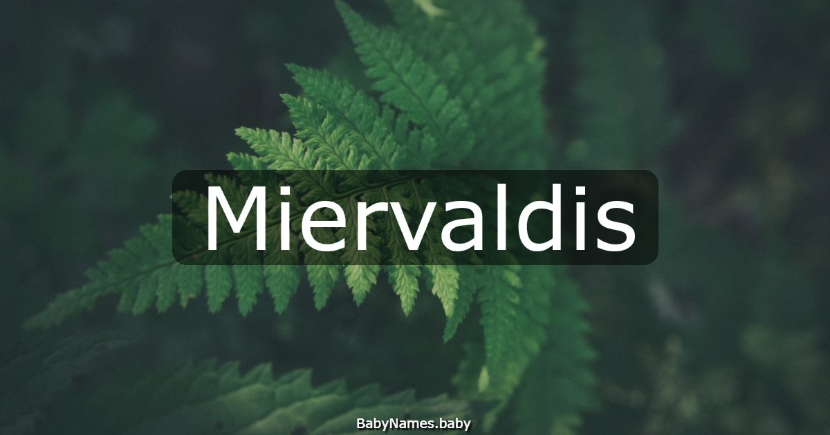 Miervaldis