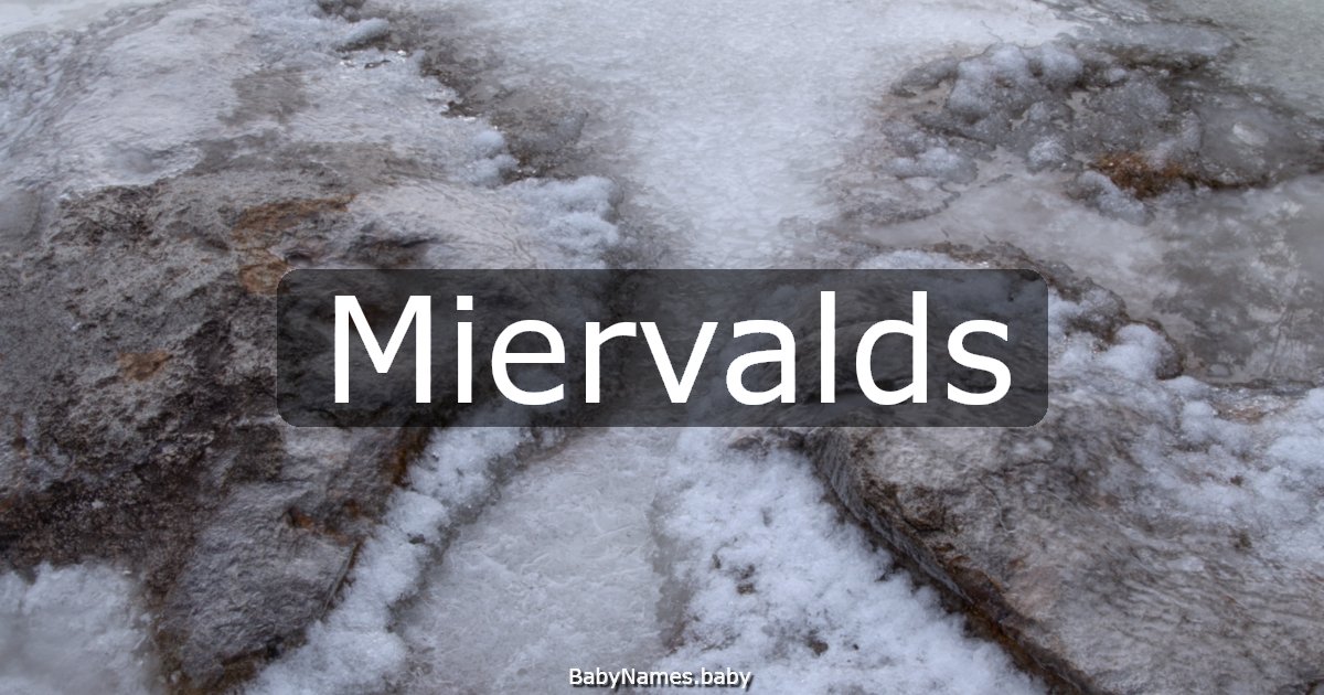 Miervalds