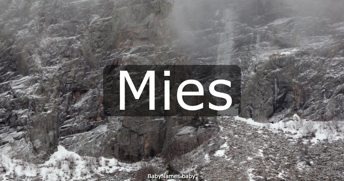 Mies