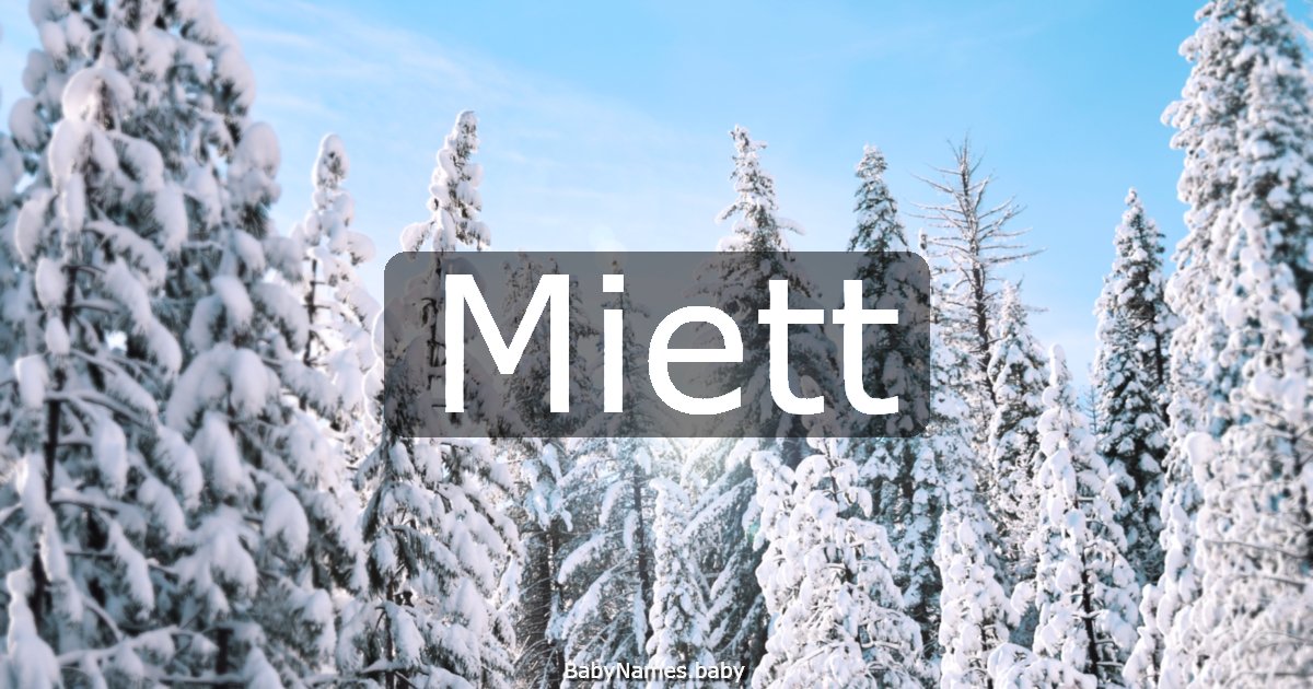 Miett