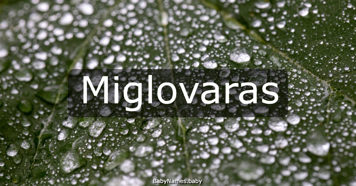 Miglovaras