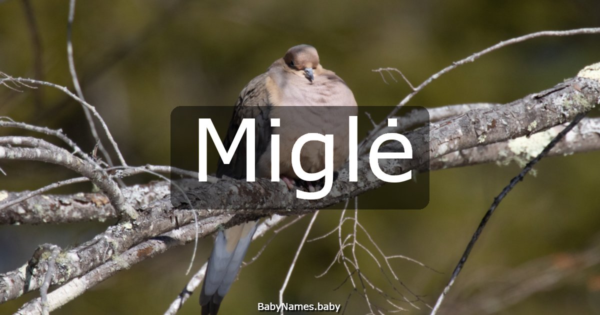 Miglė