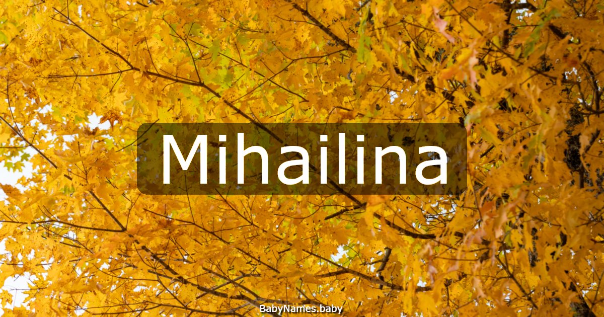 Mihailina