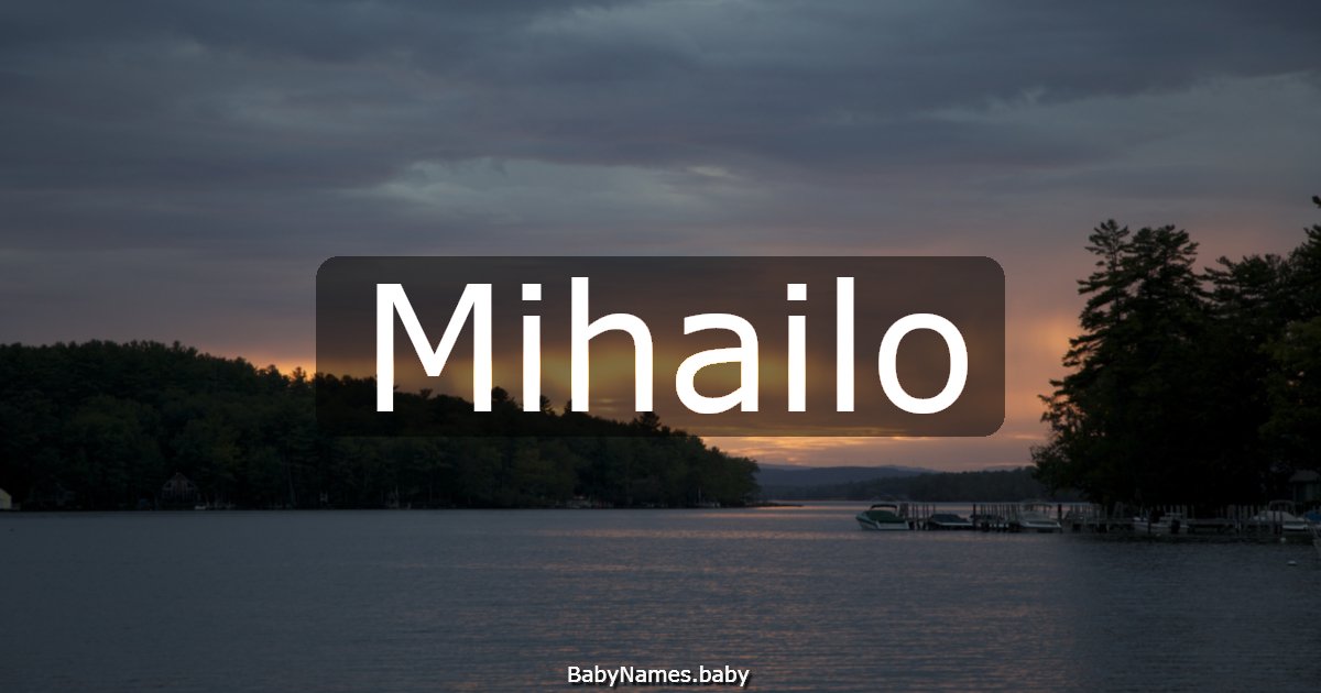 Mihailo