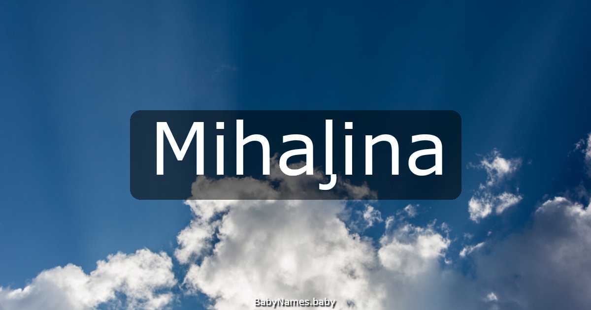 Mihaļina