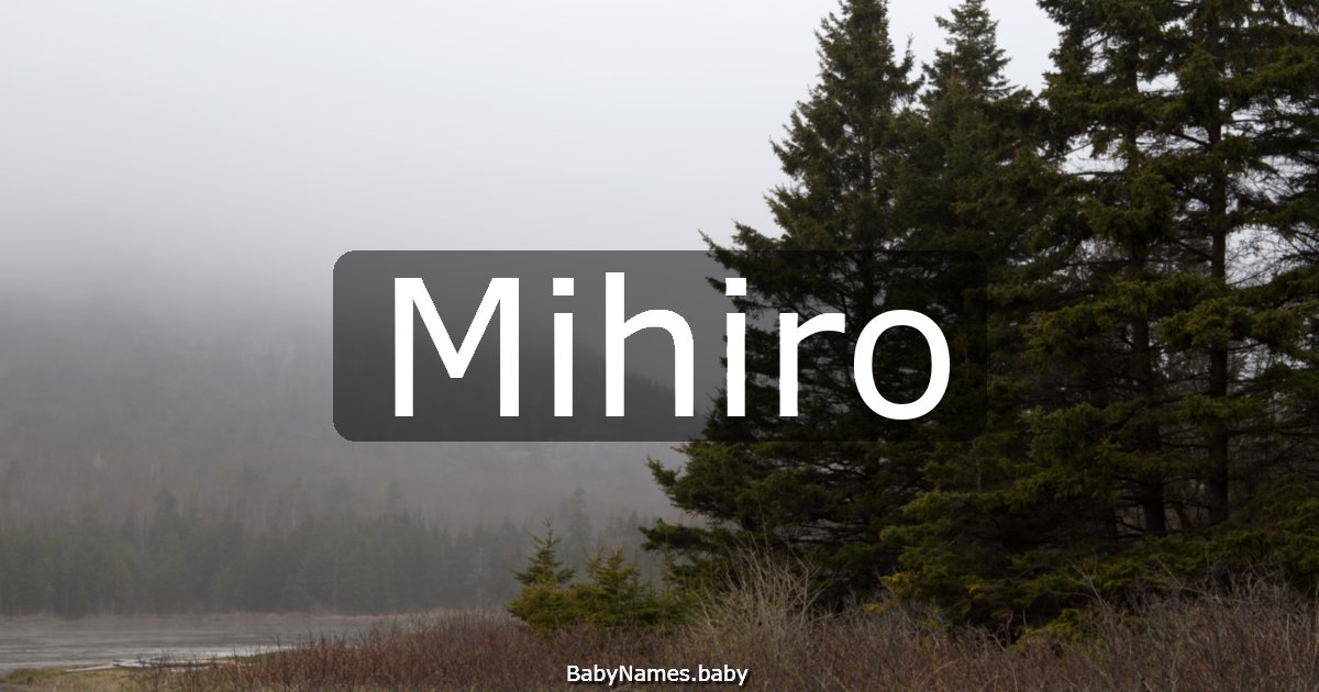 Mihiro
