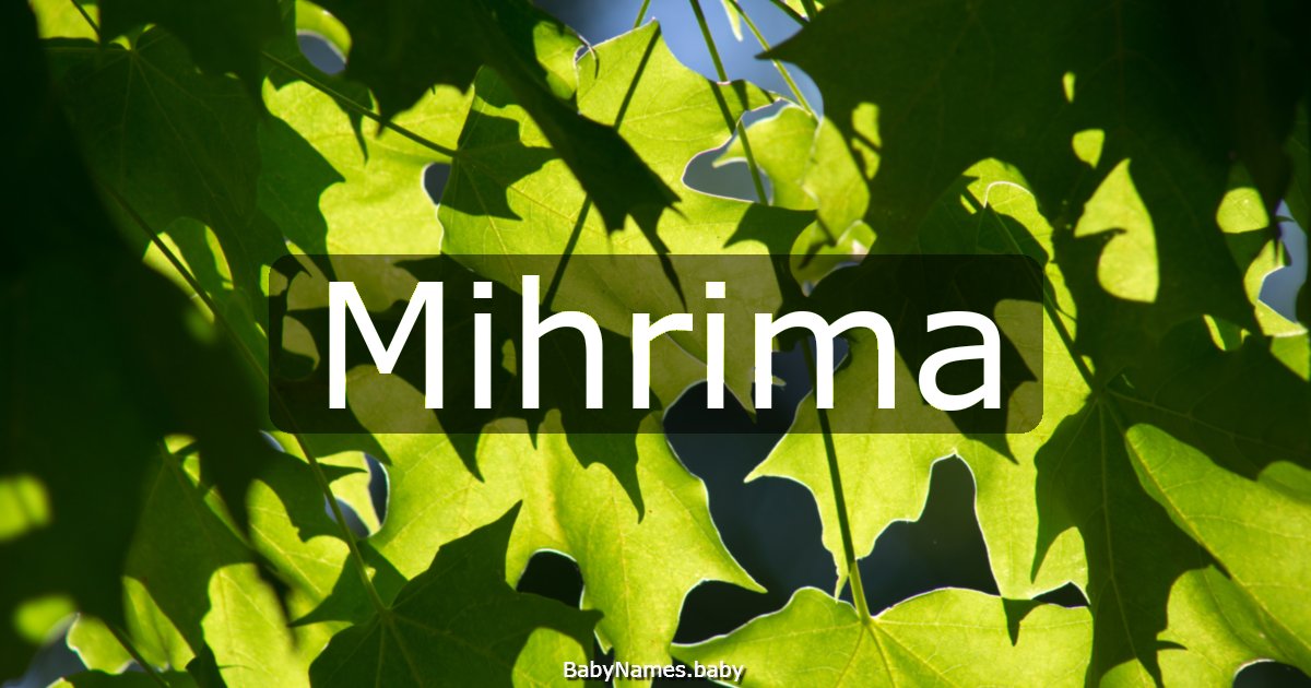 Mihrima