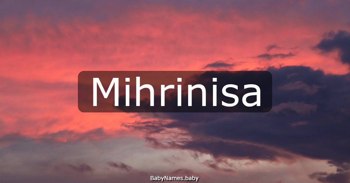 Mihrinisa