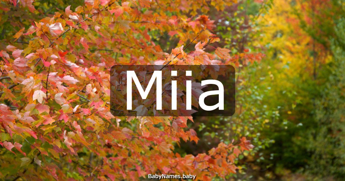 Miia