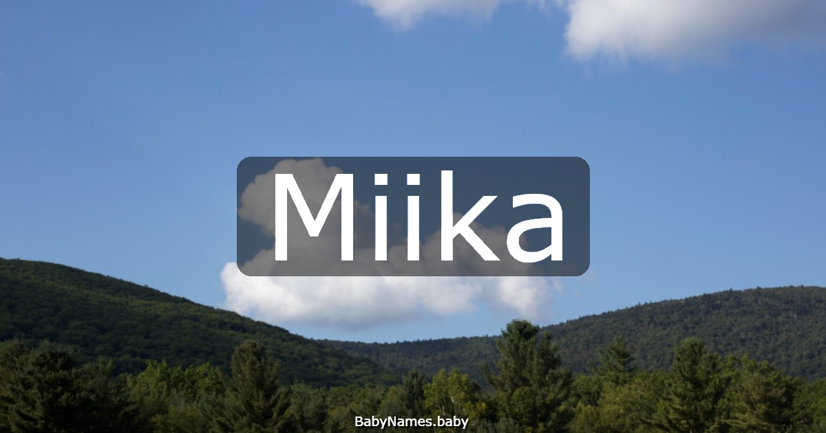Miika