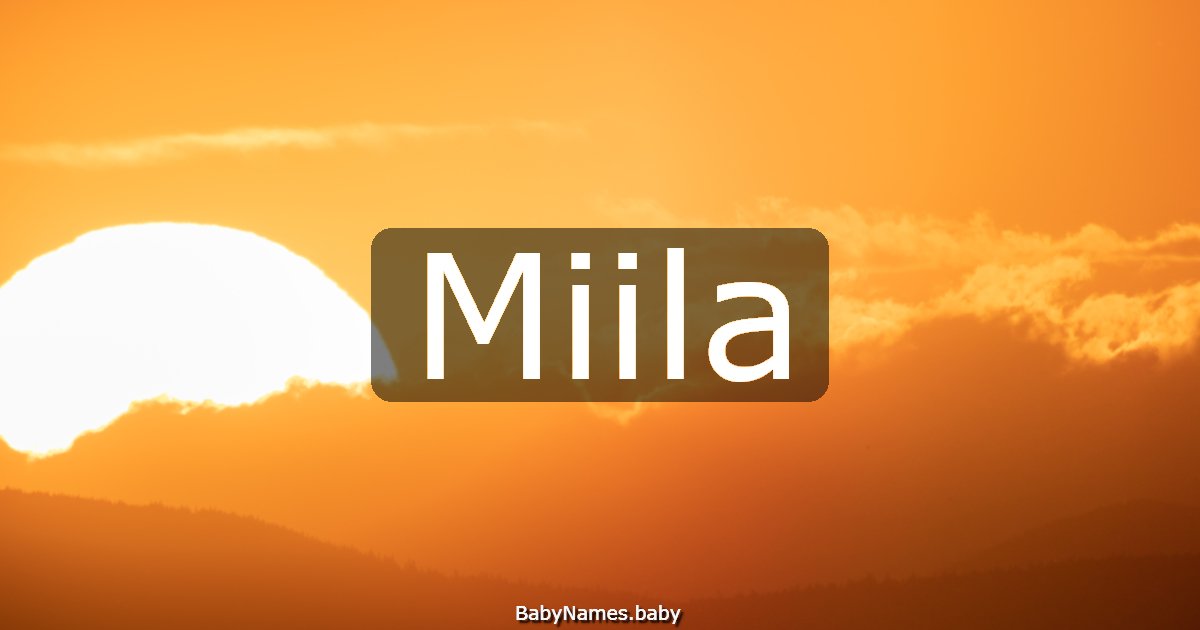 Miila