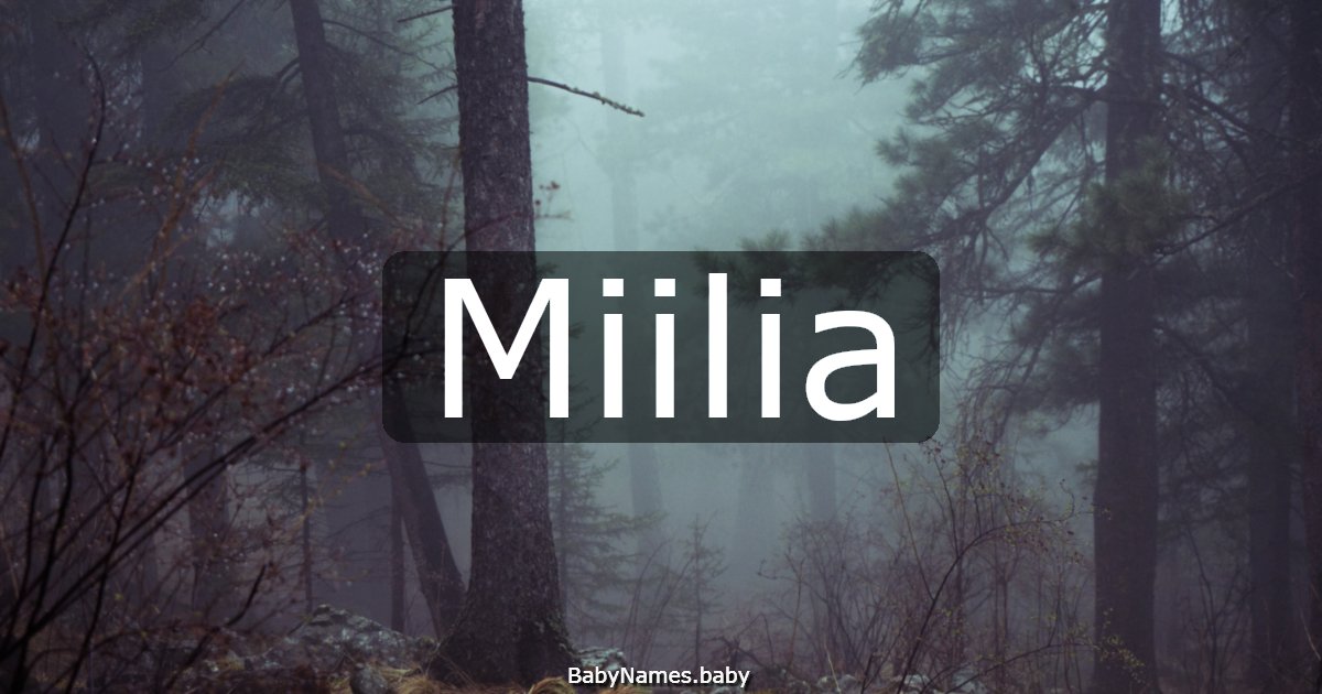 Miilia