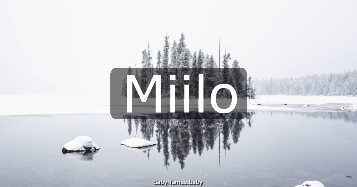 Miilo