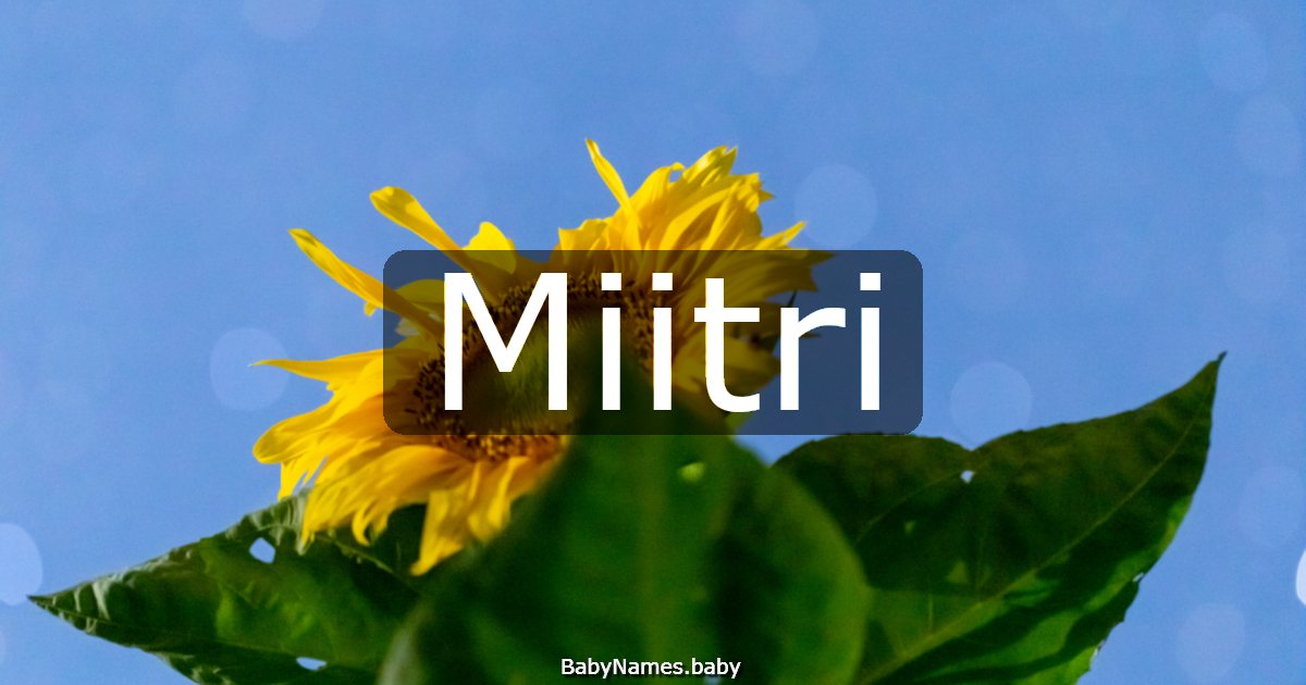 Miitri