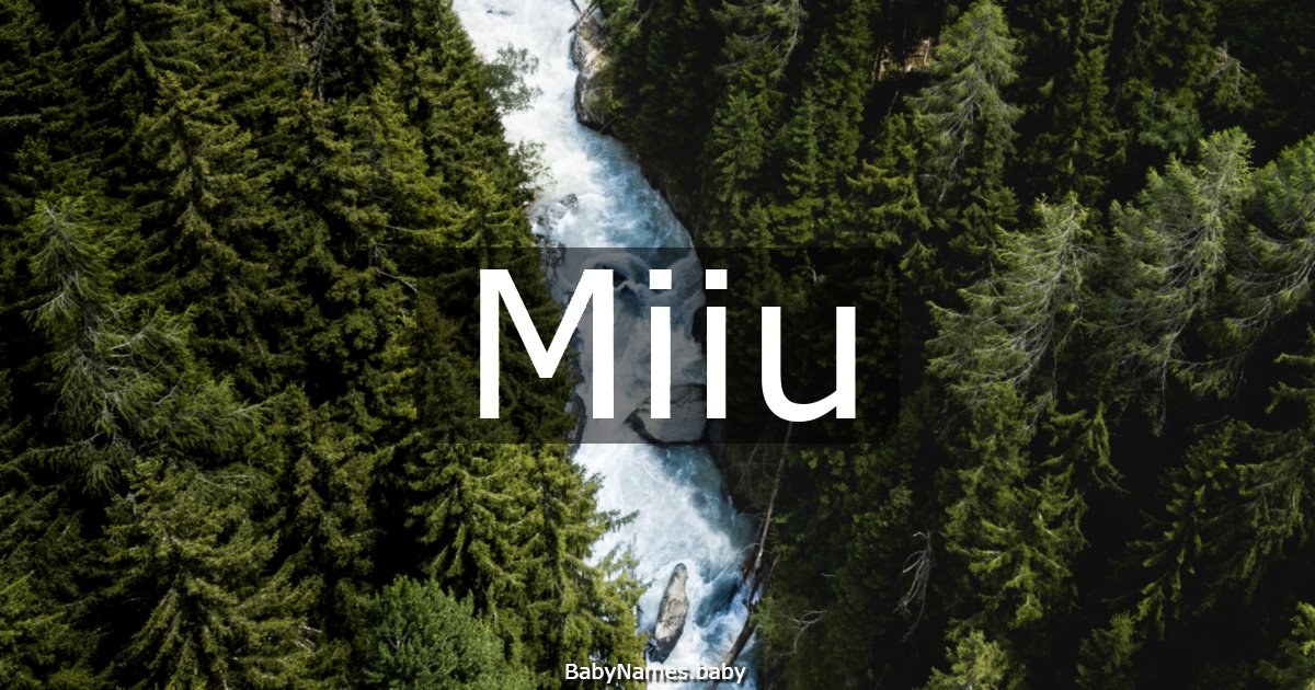 Miiu